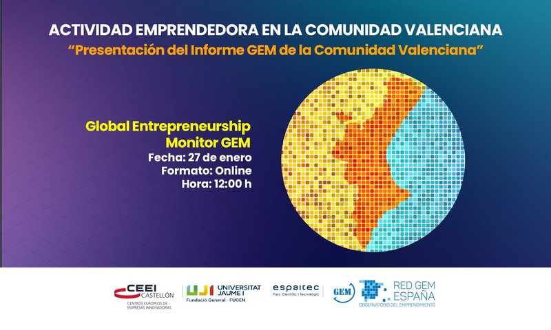 Fundación LAB Mediterráneo participa en la presentación del informe GEM sobre la situación del emprendimiento en la Comunitat Valenciana